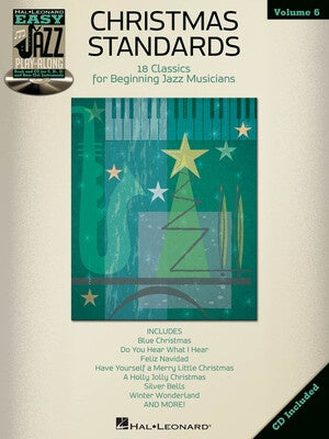 CHRISTMAS STANDARDS EASY JAZZ PLAY ALONG BK/CD V