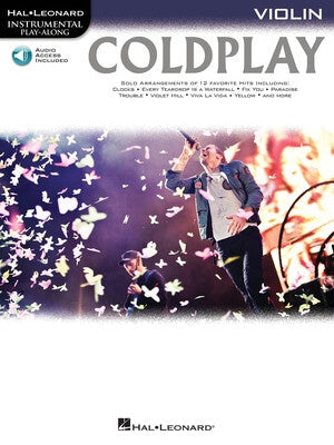 COLDPLAY PLAYALONG FOR VIOLIN BK/OLA