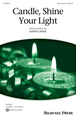 CANDLE SHINE YOUR LIGHT 3 PART MIXED