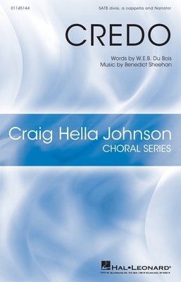 CREDO SATB DIVISI A CAPPELLA/NARRATOR