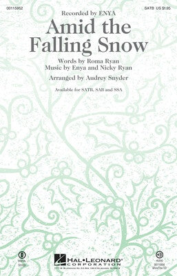 AMID THE FALLING SNOW SATB