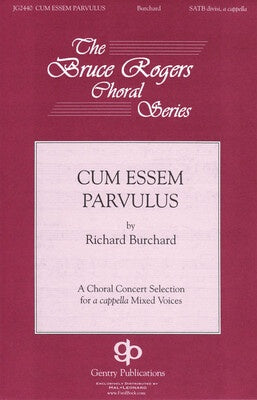 CUM ESSEM PARVULUS SATB DIVISI A CAPPELLA