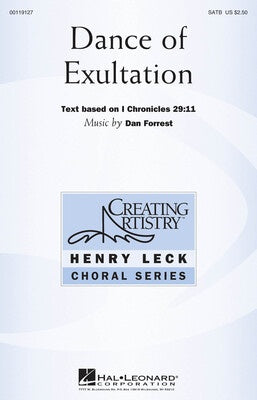 DANCE OF EXULTATION SATB