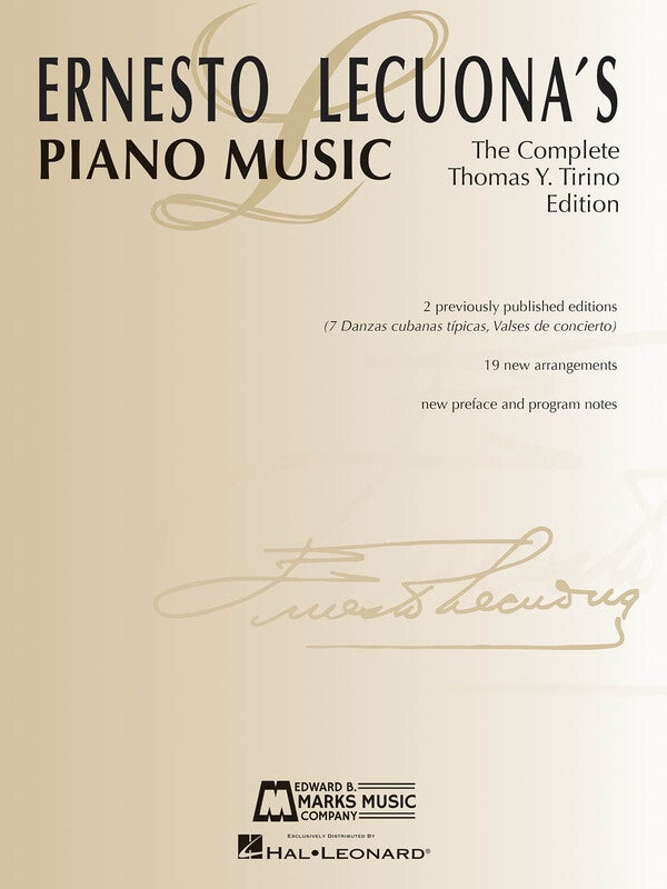 ERNESTO LECUONAS PIANO MUSIC