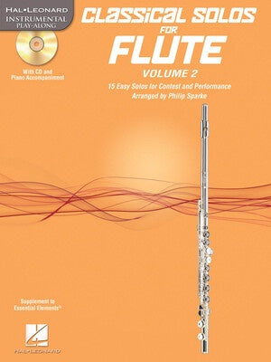 CLASSICAL SOLOS FOR FLUTE V2 BK/CD
