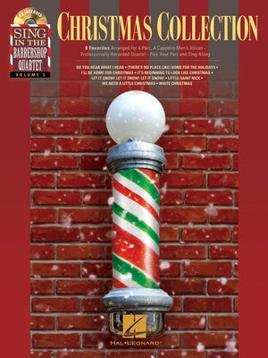 CHRISTMAS COLLECTION SING BARBERSHOP TTBB BK/CD