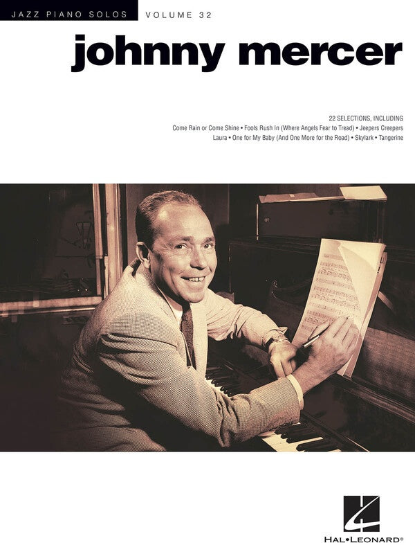JOHNNY MERCER JAZZ PIANO SOLOS JPS V32