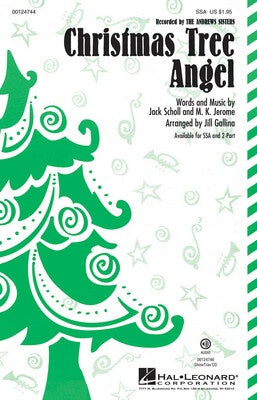 CHRISTMAS TREE ANGEL SSA