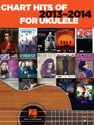 CHART HITS OF 2013-2014 FOR UKULELE