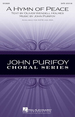 A HYMN OF PEACE SATB