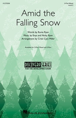AMID THE FALLING SNOW 3 PART MIXED/PIANO