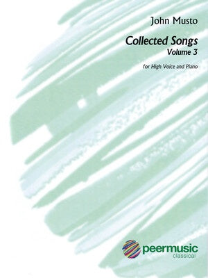 COLLECTED SONGS VOL 3 HIGH VOICE