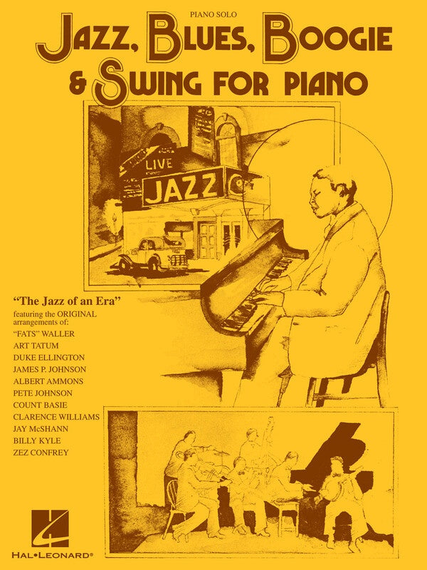 JAZZ BLUES BOOGIE & SWING FOR PIANO