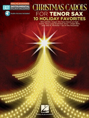 CHRISTMAS CAROLS FOR TENOR SAX BK/OLA