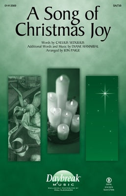 A SONG OF CHRISTMAS JOY SA(T)B/PIANO