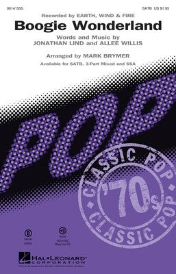 BOOGIE WONDERLAND SATB