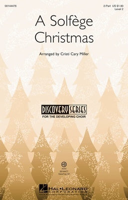 A SOLFEGE CHRISTMAS VOICETRAX CD