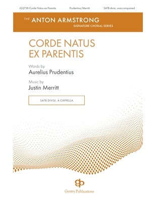 CORDE NATUS EX PARENTIS SATB DIVISI A CAPPELLA (POD)
