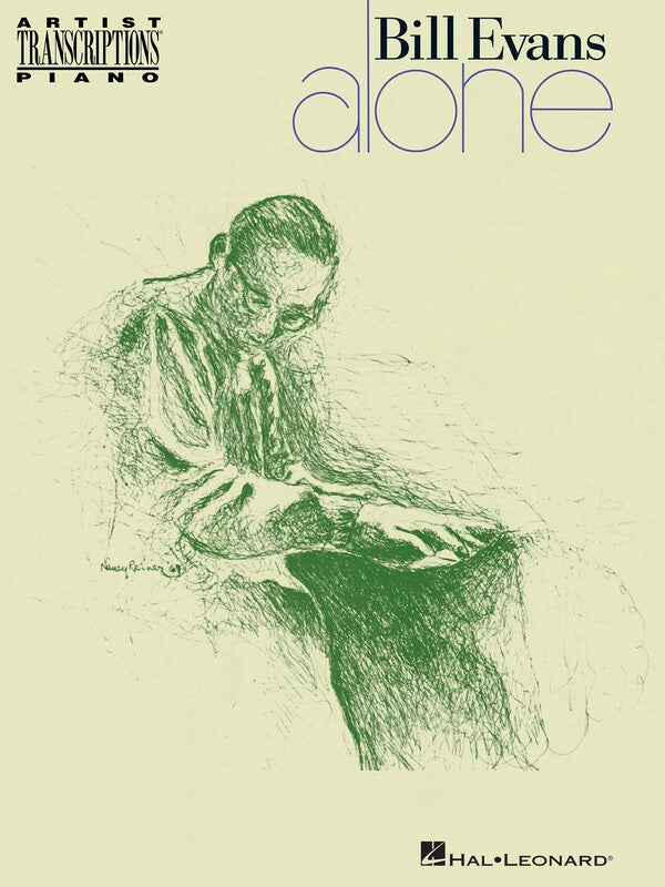 BILL EVANS - ALONE ARTIST TRANSCRIPTIONS PIANO