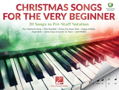 CHRISTMAS SONGS FOR THE VERY BEGINNER PRE READING BK/OLA