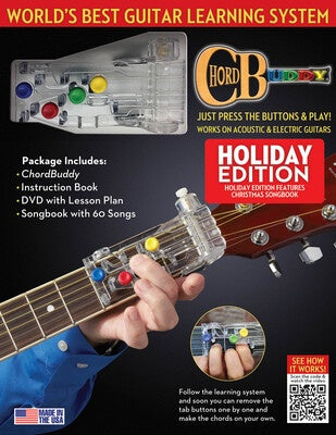 CHORDBUDDY GUITAR - HOLIDAY EDITION