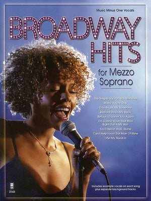 BROADWAY HITS FOR MEZZO SOPRANO BK/CD