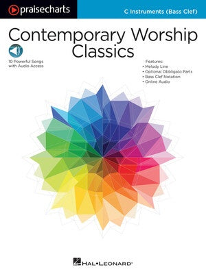 CONTEMPORARY WORSHIP CLASSICS C BASS BK/OLA