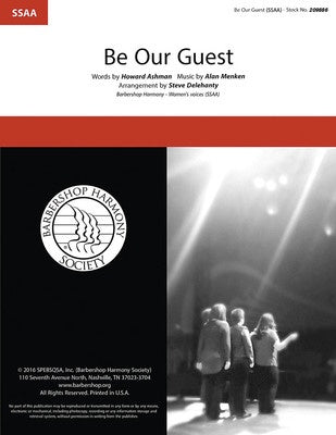 BE OUR GUEST SSAA A CAPPELLA