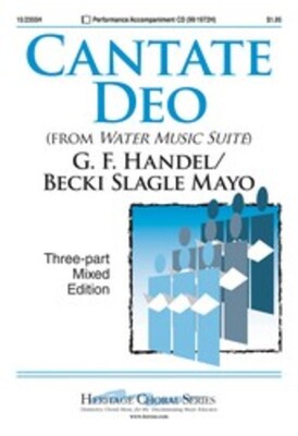 CANTATE DEO ARR MAYO 3 PART MIXED OPT TPT