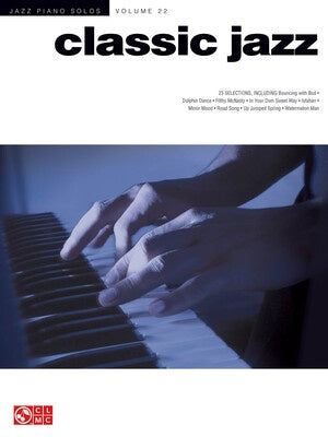 CLASSIC JAZZ JAZZ PIANO SOLOS V22 JPS
