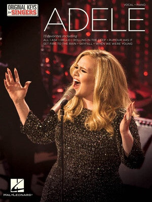 ADELE - ORIGINAL KEYS FOR SINGERS