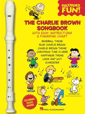 CHARLIE BROWN SONGBOOK RECORDER FUN! BK/RECORDER