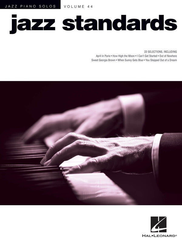 JAZZ STANDARDS JAZZ PIANO SOLOS V44 JPS