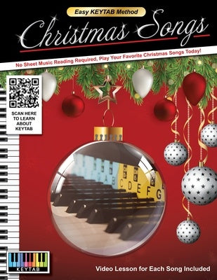 CHRISTMAS SONGS EASY KEYTAB METHOD BK/OLM