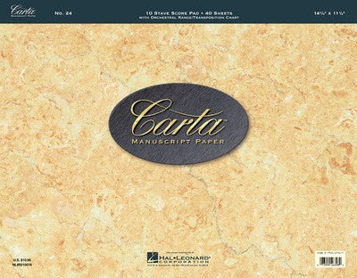CARTA MANUSCRIPT PRO 40SHTS 10ST SC/PAD