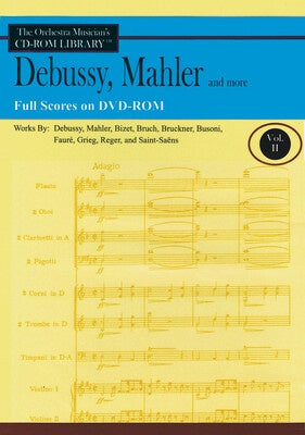 DEBUSSY MAHLER & MORE SCORE DVD ROM LIB V3