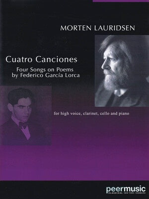 CUATRO CANCIONES HIGH VOICE/CLA/VLC/PNO SC/PTS