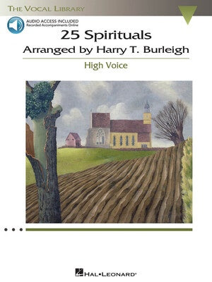 25 SPIRITUALS BK/CD HIGH VOICE