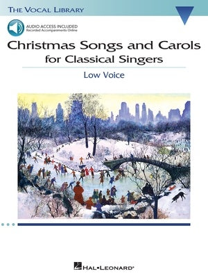 CHRISTMAS SONGS & CAROLS CLASSICAL SINGERS LOW BK/OLA