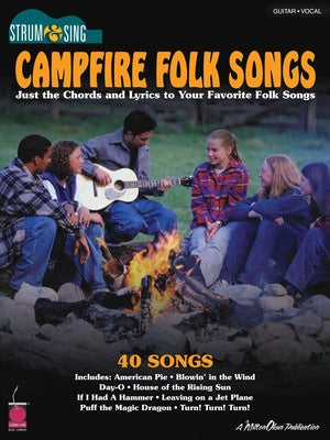 CAMPFIRE FOLK SONGS STRUM SING CHORDS LYRICS