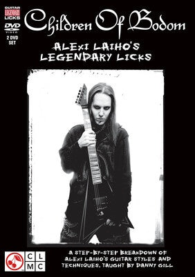 CHILDREN OF BODOM LEGENDARY LICKS DVD
