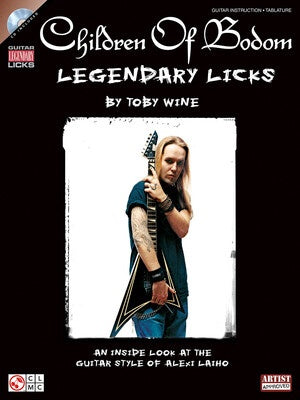CHILDREN OF BODOM LEGENDARY LICKS BK/CD GTR