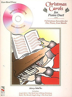 CHRISTMAS CAROLS FOR PIANO DUET BK/CD