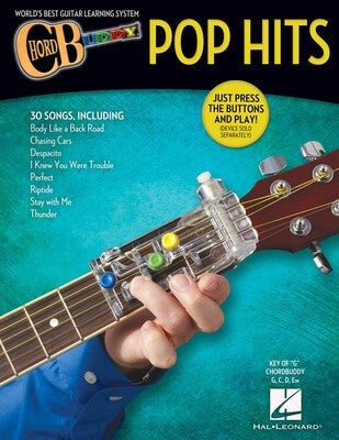 CHORDBUDDY GUITAR METHOD POP HITS SONGBOOK