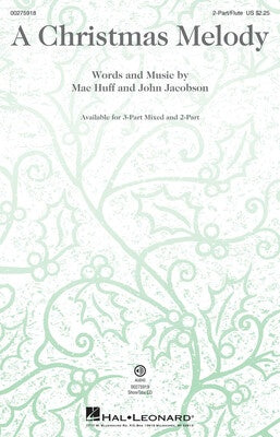 A CHRISTMAS MELODY 2 PART