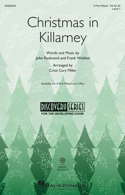 CHRISTMAS IN KILLARNEY 3 PART MIXED