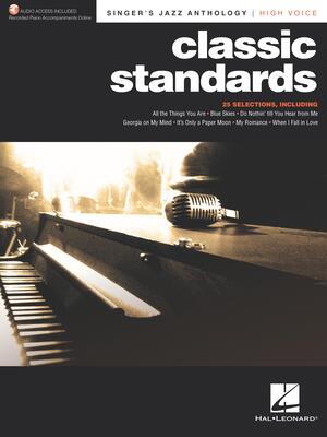 CLASSIC STANDARDS SINGERS JAZZ ANTH HIGH VOICE BK/OLA