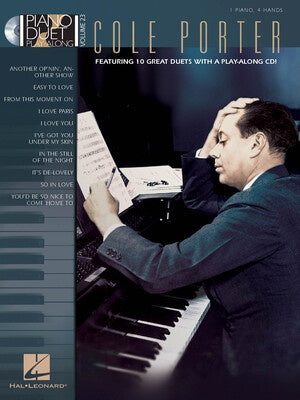 COLE PORTER PIANO DUET PLAY ALONG V23 BK/CD