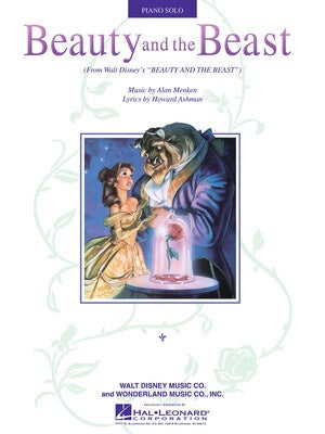 BEAUTY AND THE BEAST FOR PIANO SOLO S/S
