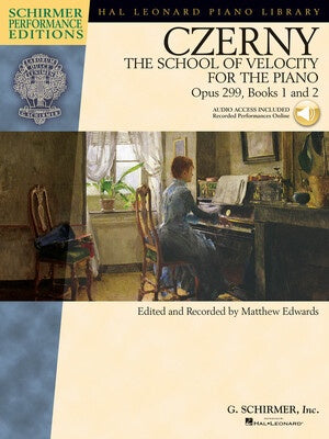 CZERNY - SCHOOL OF VELOCITY OP 299 BK 1&2 BK/OLA SPE
